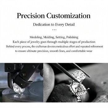 18K Gold Lab‑Grown Gradient Pink Diamond Ring, Designer Pink Diamond Engagement Ring, Custom Fine Jewelry for Women Girlfriend