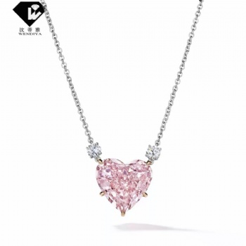 Lab‑Grown Diamond Pendant Necklace