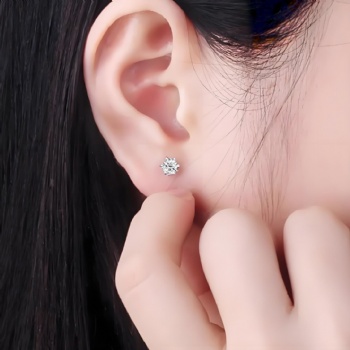 Lab‑Grown Diamond Earrings